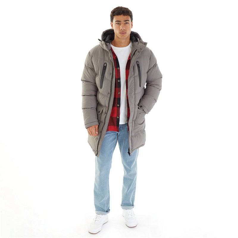 Mens Todd Puffer Jacket Dark Grey 3 Mens Todd Puffer Jacket Dark Grey