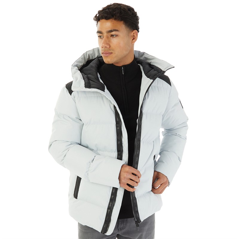 Mens Alps Puffer Jacket Frost Grey