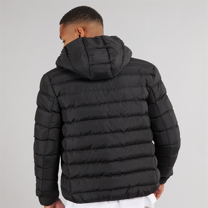 Mens Grantplain Padded Jacket Black 2 Mens Grantplain Padded Jacket Black