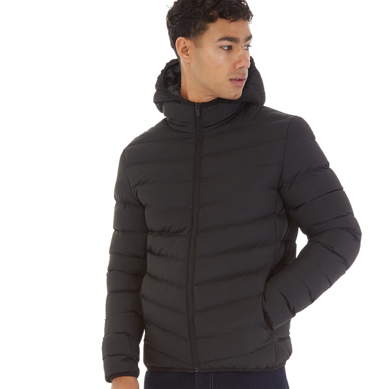 Mens Grantplain Padded Jacket Black 3 Mens Grantplain Padded Jacket Black