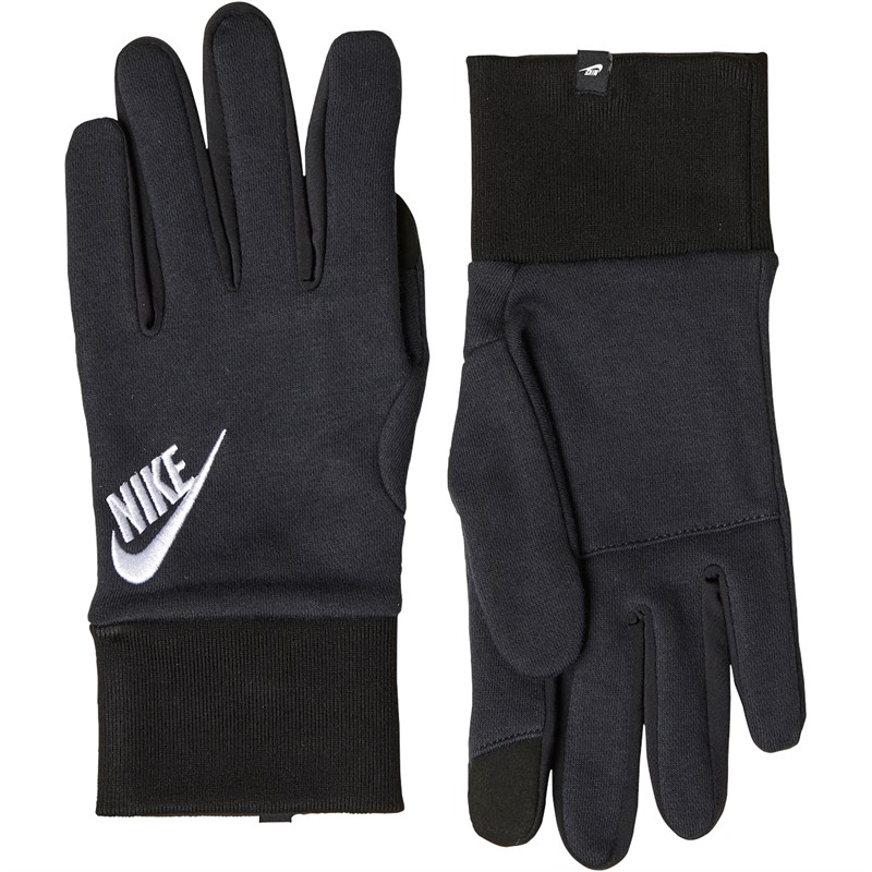 Mens Club Fleece 2.0 Gloves Black/Black/White