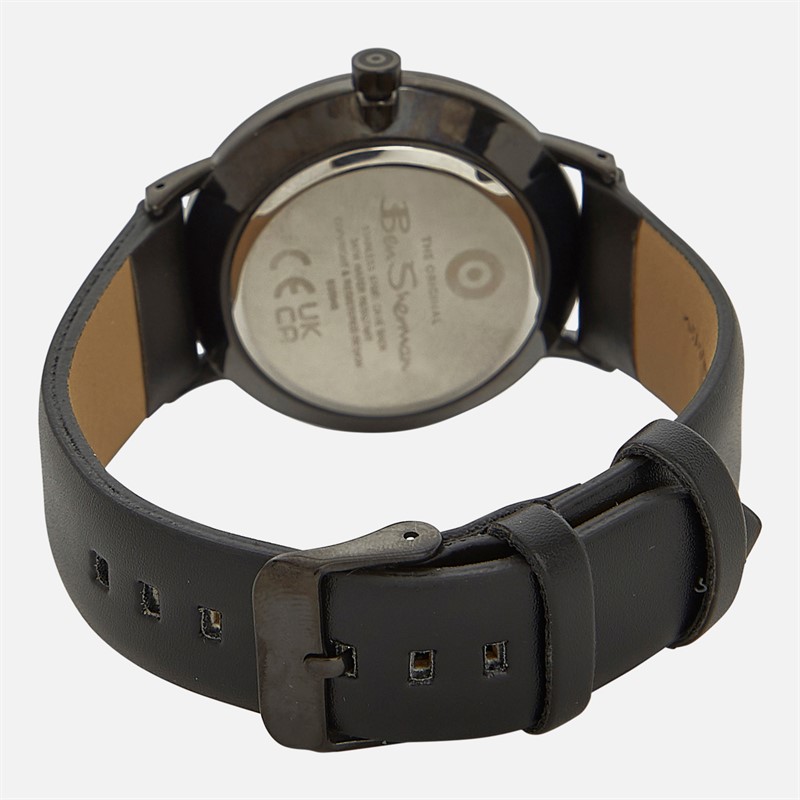 Mens Strap Watch With Dial Black 3 Mens Strap Watch With Dial Black