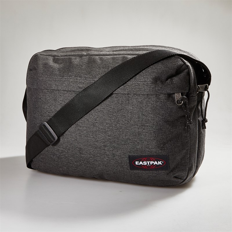 Mens Crosser Shoulder Bag Black Denim 1 Mens Crosser Shoulder Bag Black Denim
