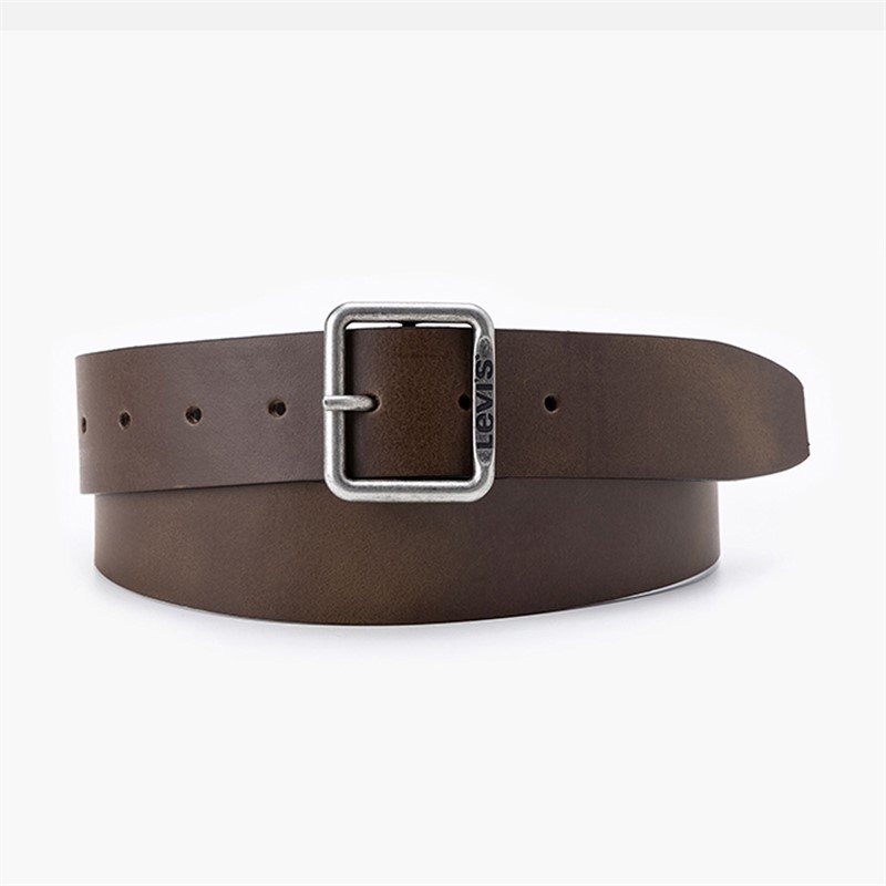 Mens Parker Belt Leather Brown
