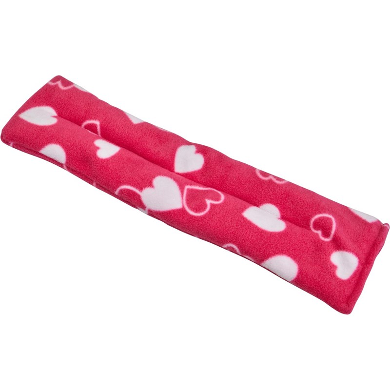 Soothe-away Fleece Heatwrap Linterlinking Hearts Cerise Pink 2 Soothe-away Fleece Heatwrap Linterlinking Hearts Cerise Pink