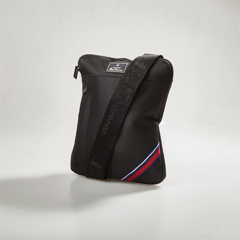 Mens Pouch Across Body Bag Black
