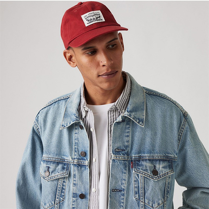 Mens Relaxed Dad Heritage Cap Merlot 3 Mens Relaxed Dad Heritage Cap Merlot