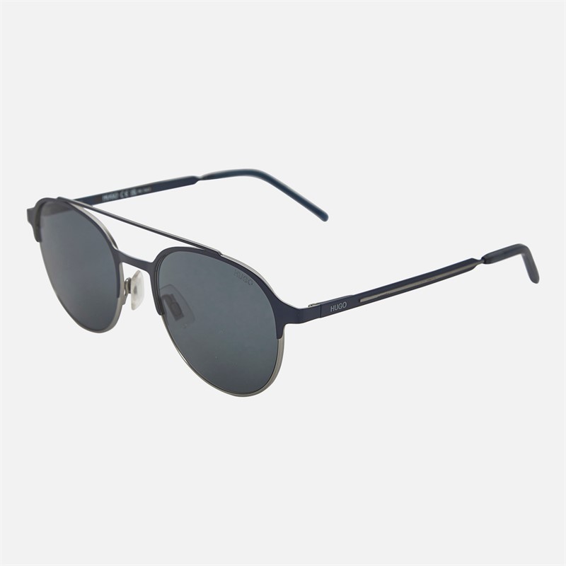 Mens Sunglasses Matte Blue Ruthenium 1 Mens Sunglasses Matte Blue Ruthenium