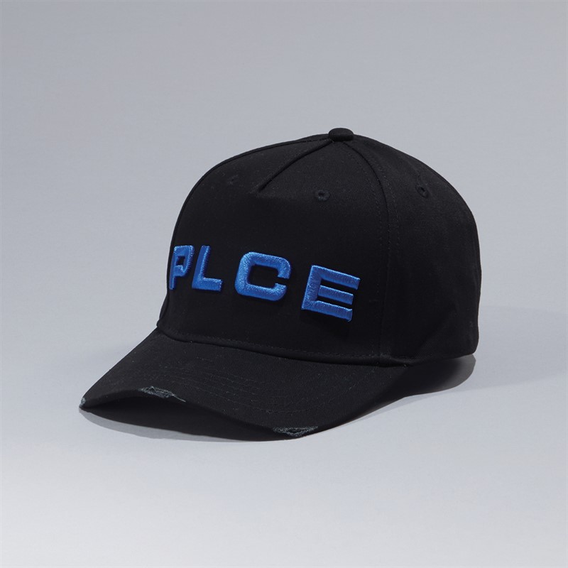 Mens Floating Cap Black/Prince Blue