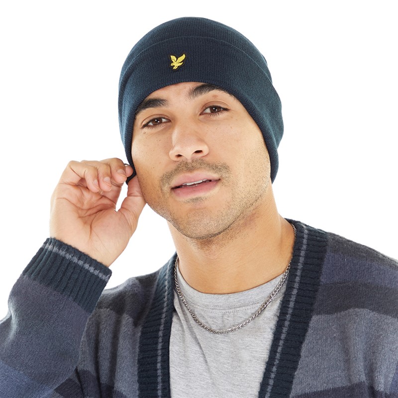 Mens Beanie Dark Navy