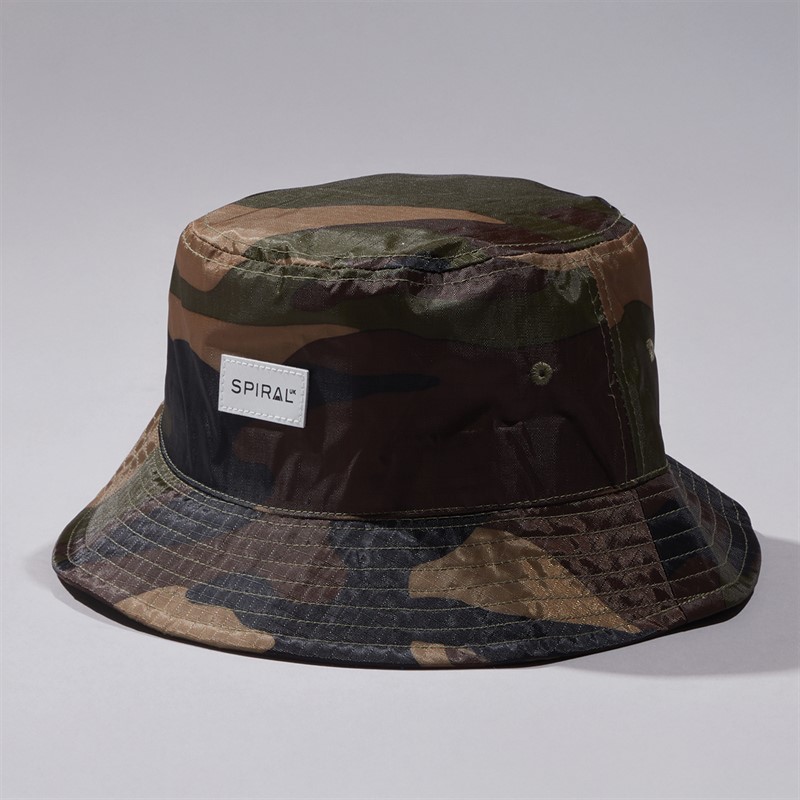 Mens Bucket Hat Camo