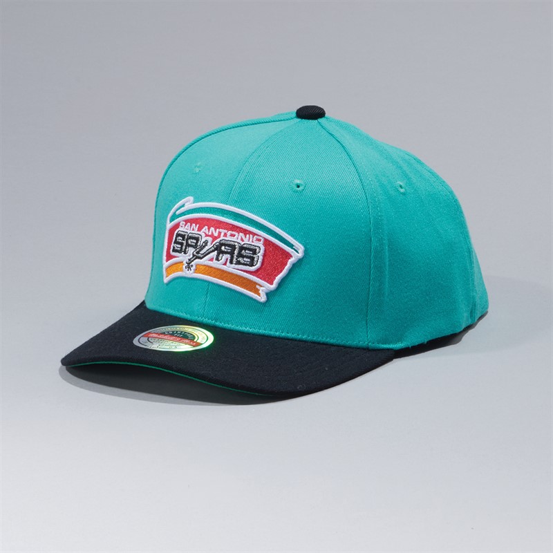 San Antonio Spurs NBA Team 2 Tone Snapback Cap Teal 1 San Antonio Spurs NBA Team 2 Tone Snapback Cap Teal