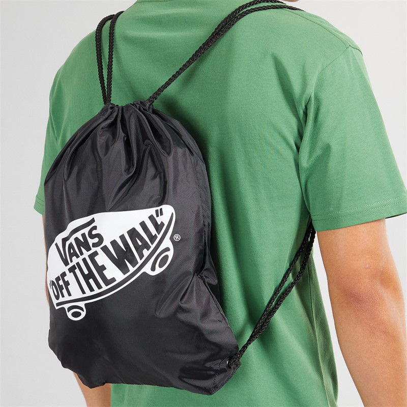 Benched Drawstring Bag Black
