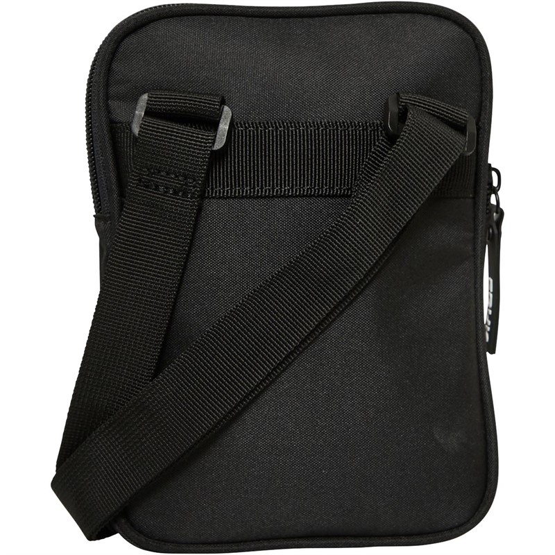 Mens FCUK Flight Bag Black/White 2 Mens FCUK Flight Bag Black/White