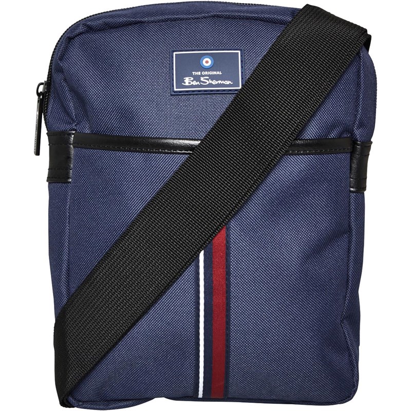 Mens Cohen Cross Body Bag Navy