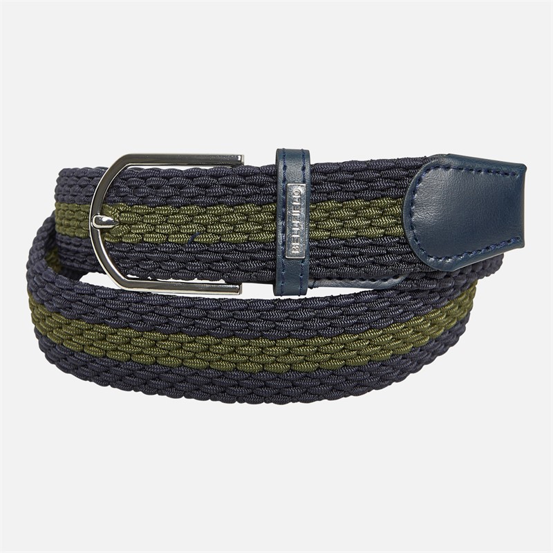Mens Belt Blue/Green