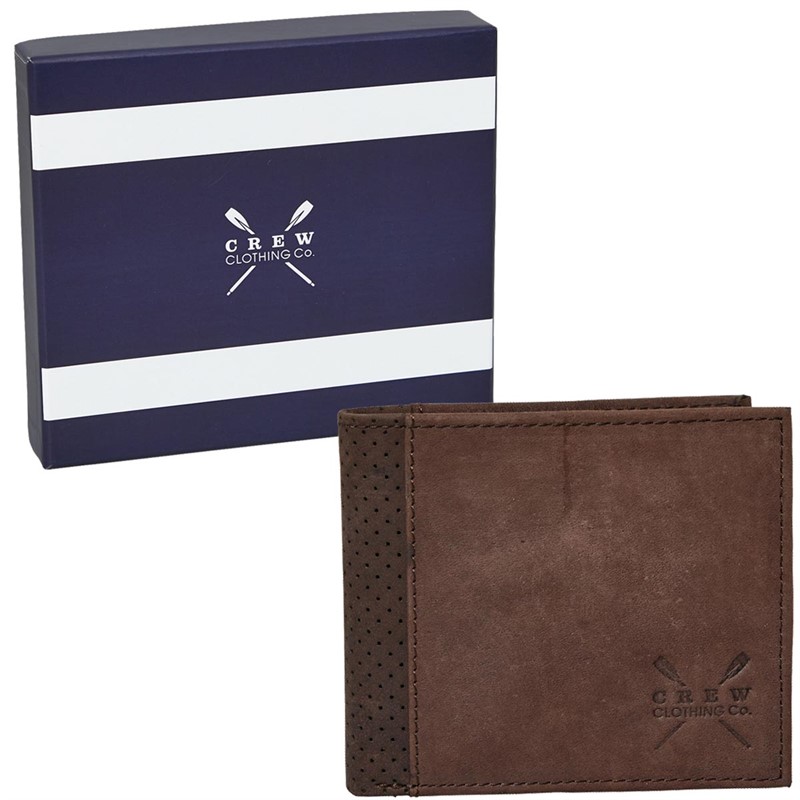 Mens Sculler Wallet Brown/Chocolate
