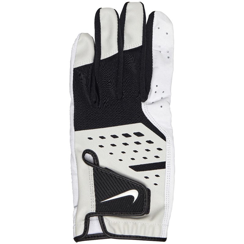 Mens Tech Extreme VII Reg Left Hand Golf Glove Pearl White/Pearl White/Black