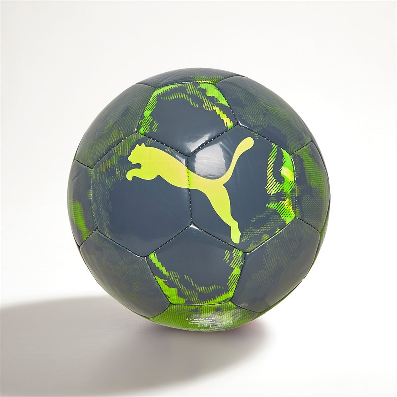 Cage Graphic Training Football Yellow Alert/Green Glare/Galactic Grey