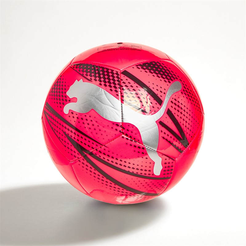 Attacanto Graphic Training Football Fire Orchid/Black/Silver