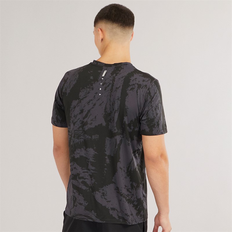 Mens Flex Tech Graphic T-Shirt Black 2 Mens Flex Tech Graphic T-Shirt Black