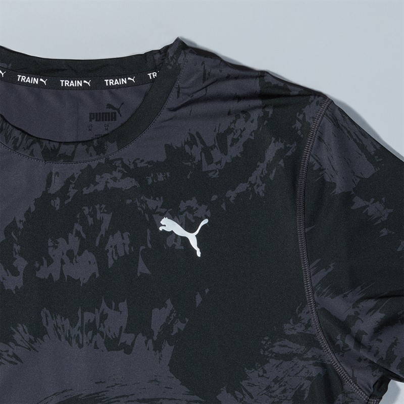 Mens Flex Tech Graphic T-Shirt Black 3 Mens Flex Tech Graphic T-Shirt Black