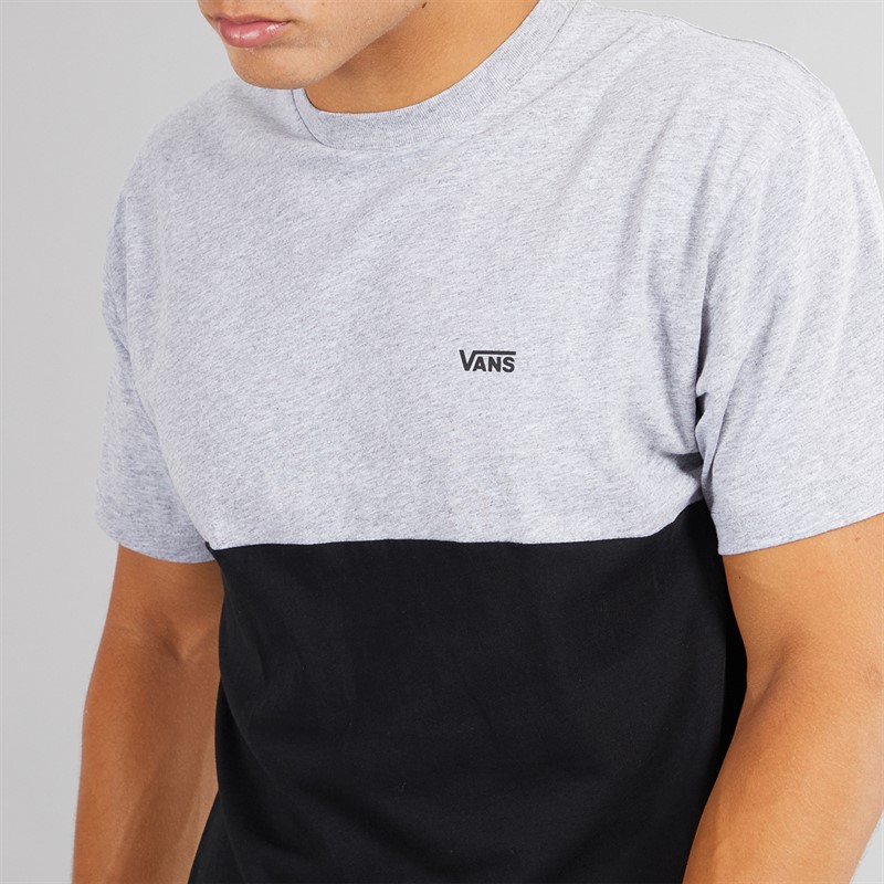 Mens Colorblock T-Shirt Athletic Heather/Black 3 Mens Colorblock T-Shirt Athletic Heather/Black