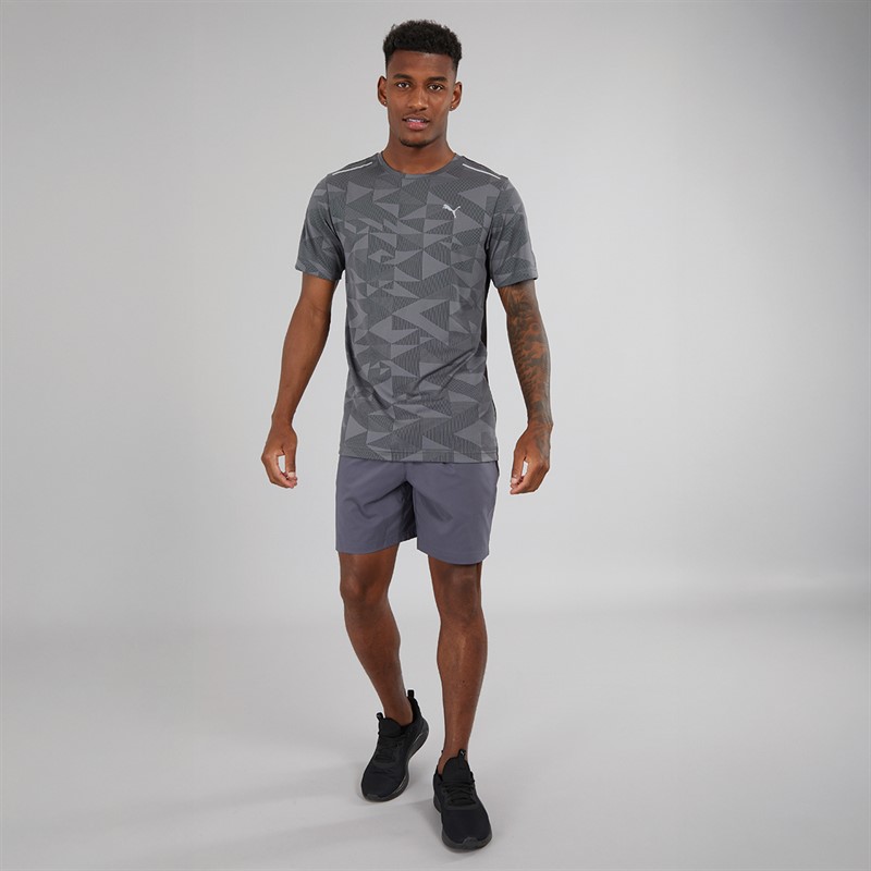 Mens Train All Day Geometric Speed Brights T-Shirt Cool Dark Grey 4 Mens Train All Day Geometric Speed Brights T-Shirt Cool Dark Grey
