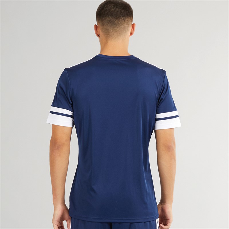 Mens Squadra 25 Training T-Shirt Team Navy Blue/White 2 Mens Squadra 25 Training T-Shirt Team Navy Blue/White