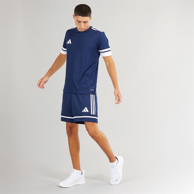 Mens Squadra 25 Training T-Shirt Team Navy Blue/White 3 Mens Squadra 25 Training T-Shirt Team Navy Blue/White