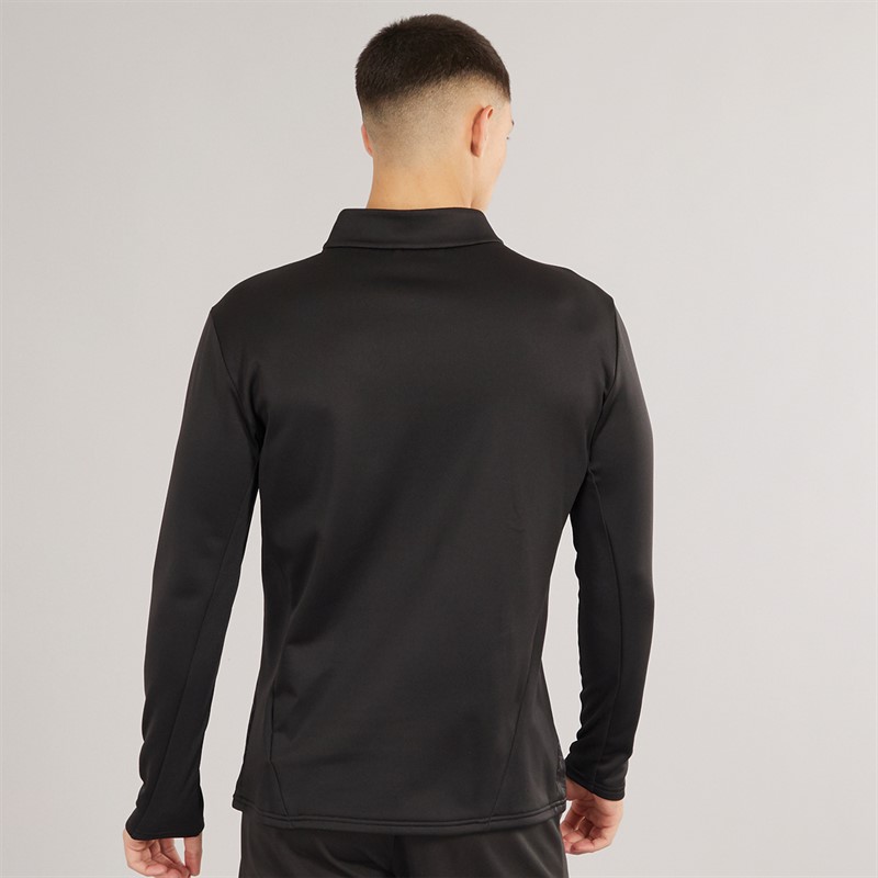 Mens Teamfinal Warmcell Thermal 1/4 Training Top Black 2 Mens Teamfinal Warmcell Thermal 1/4 Training Top Black