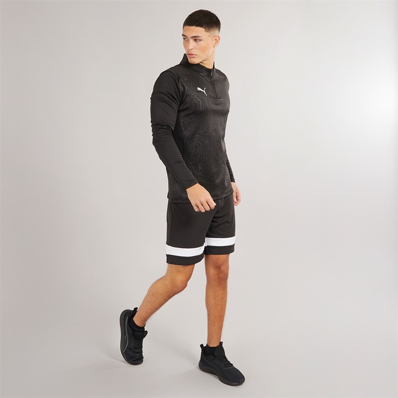 Mens Teamfinal Warmcell Thermal 1/4 Training Top Black 4 Mens Teamfinal Warmcell Thermal 1/4 Training Top Black