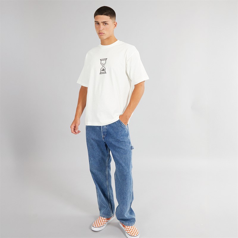 Mens Skate Timez Up T-Shirt Marshmallow 4 Mens Skate Timez Up T-Shirt Marshmallow