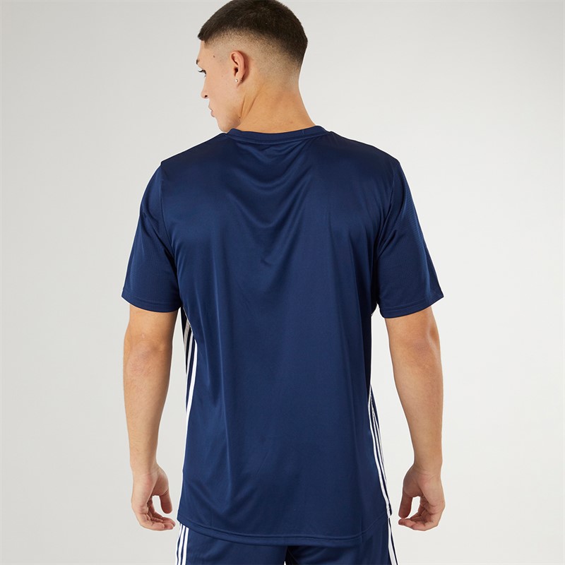 Mens Tabella 23 Training T-Shirt Navy Blue/White 2 Mens Tabella 23 Training T-Shirt Navy Blue/White