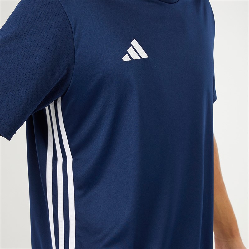 Mens Tabella 23 Training T-Shirt Navy Blue/White 3 Mens Tabella 23 Training T-Shirt Navy Blue/White
