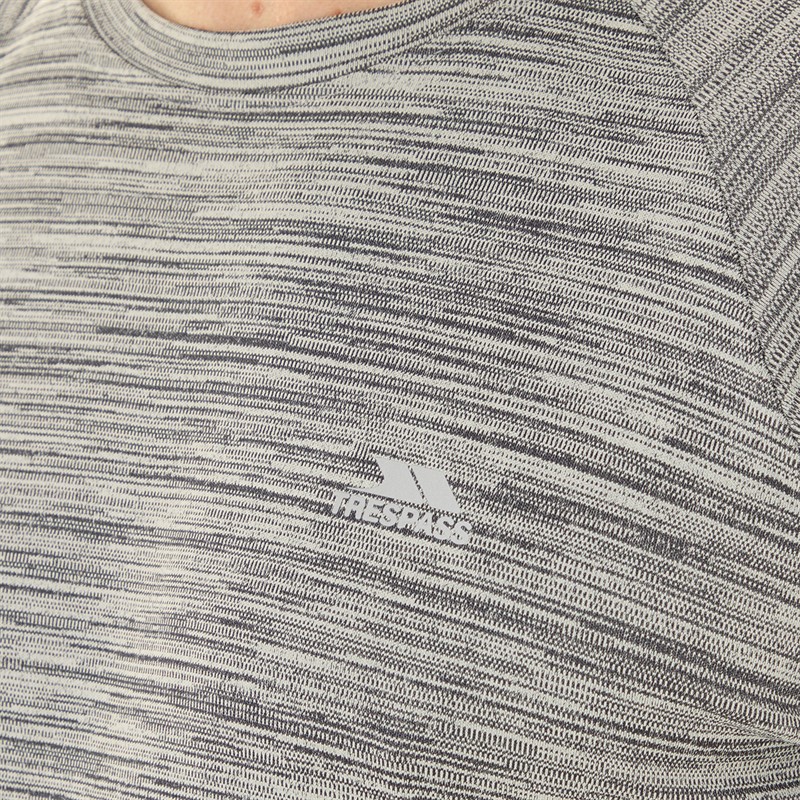 Mens Leecana Tech T-Shirt Grey Marl 5 Mens Leecana Tech T-Shirt Grey Marl