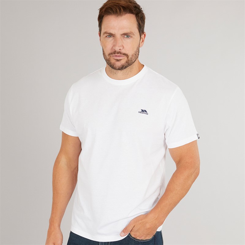 Mens Svensson Back Logo T-Shirt White