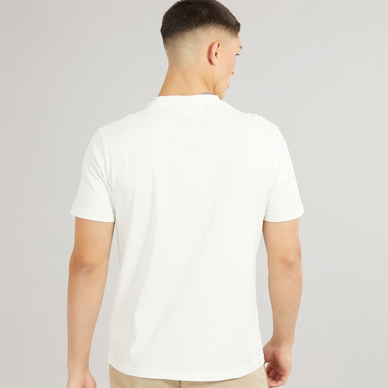 Mens Lari Flag Logo T-Shirt White Heron 2 Mens Lari Flag Logo T-Shirt White Heron