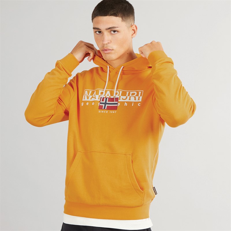 Mens Aylmer Hoodie Apricot