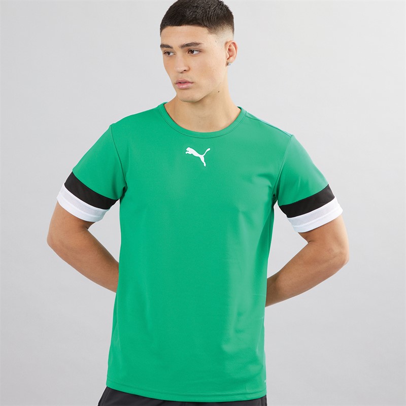 Mens TeamRISE Training Jersey Pepper Green/ Black/ White