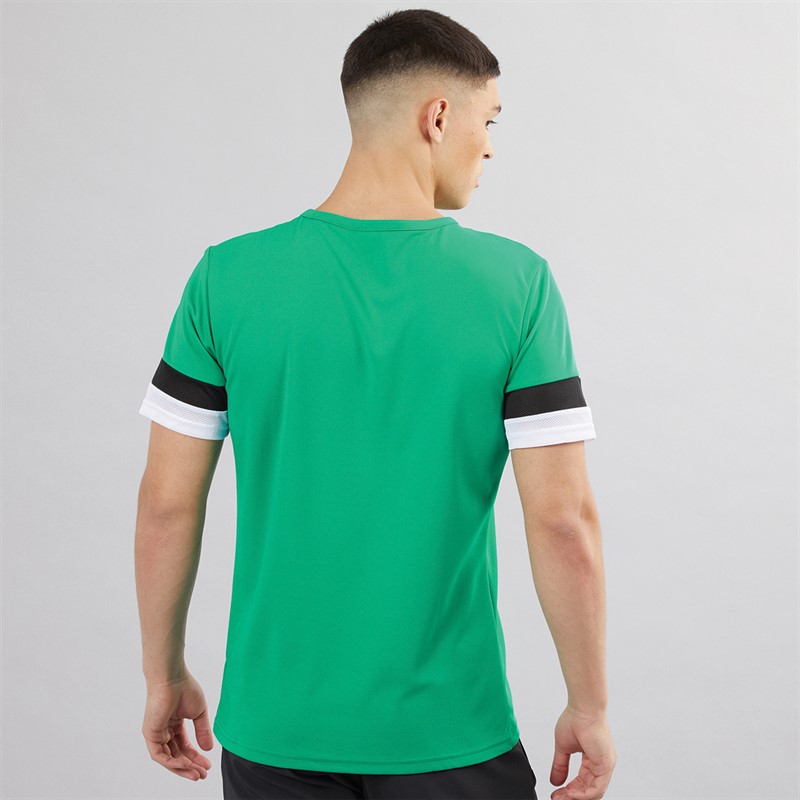 Mens TeamRISE Training Jersey Pepper Green/ Black/ White 2 Mens TeamRISE Training Jersey Pepper Green/ Black/ White