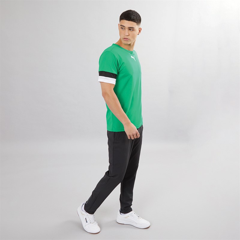 Mens TeamRISE Training Jersey Pepper Green/ Black/ White 3 Mens TeamRISE Training Jersey Pepper Green/ Black/ White