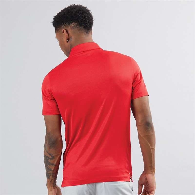 Mens Golf Icon Polo 2.0 Left Chest Strong Red 2 Mens Golf Icon Polo 2.0 Left Chest Strong Red