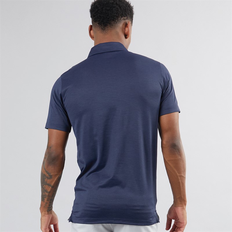 Mens Golf Icon Heather Polo 2.0 Left Chest Deep Navy Heather 2 Mens Golf Icon Heather Polo 2.0 Left Chest Deep Navy Heather