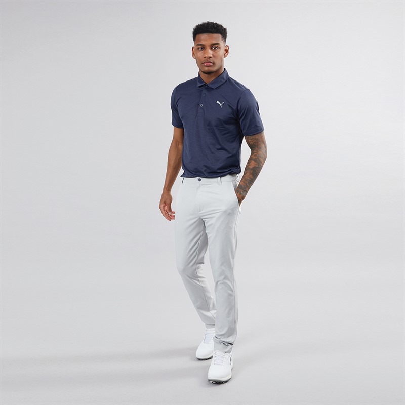Mens Golf Icon Heather Polo 2.0 Left Chest Deep Navy Heather 3 Mens Golf Icon Heather Polo 2.0 Left Chest Deep Navy Heather