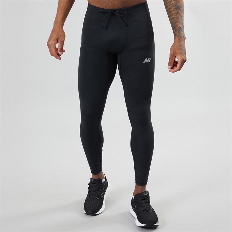 Mens NB Sleek Pocket Running Tight Leggings Black