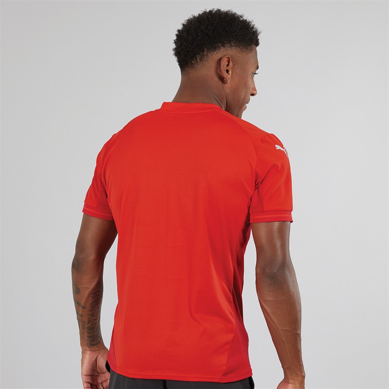 Mens Teamfinal Training Jersey Red 2 Mens Teamfinal Training Jersey Red