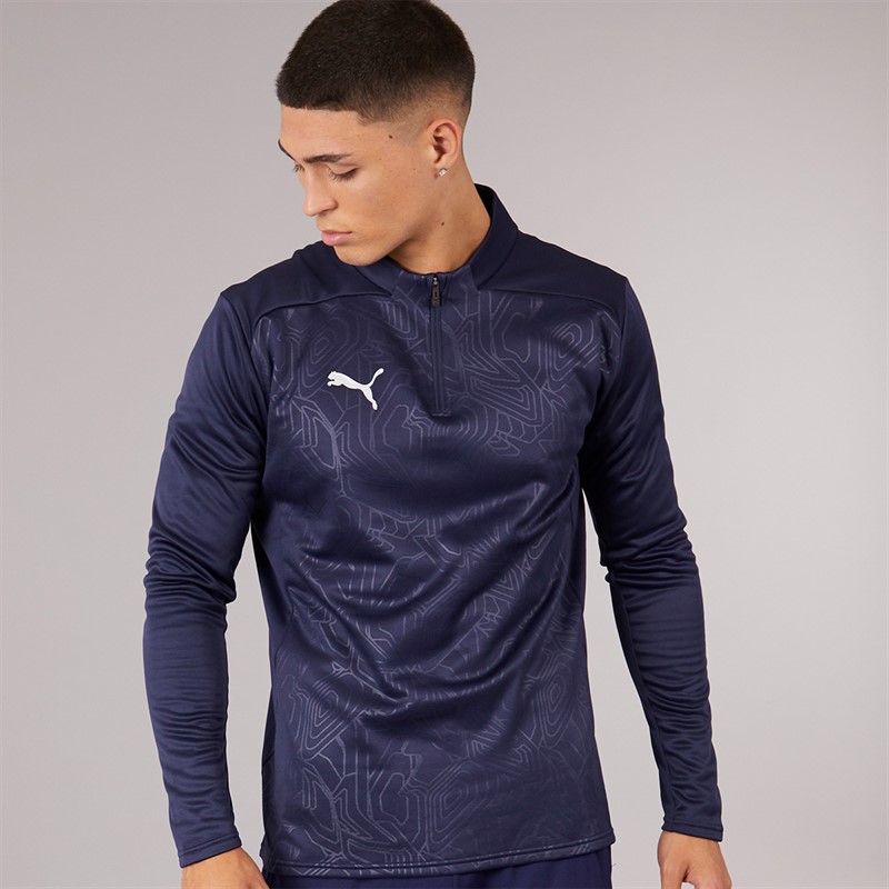 Mens Teamfinal Warm Top Navy