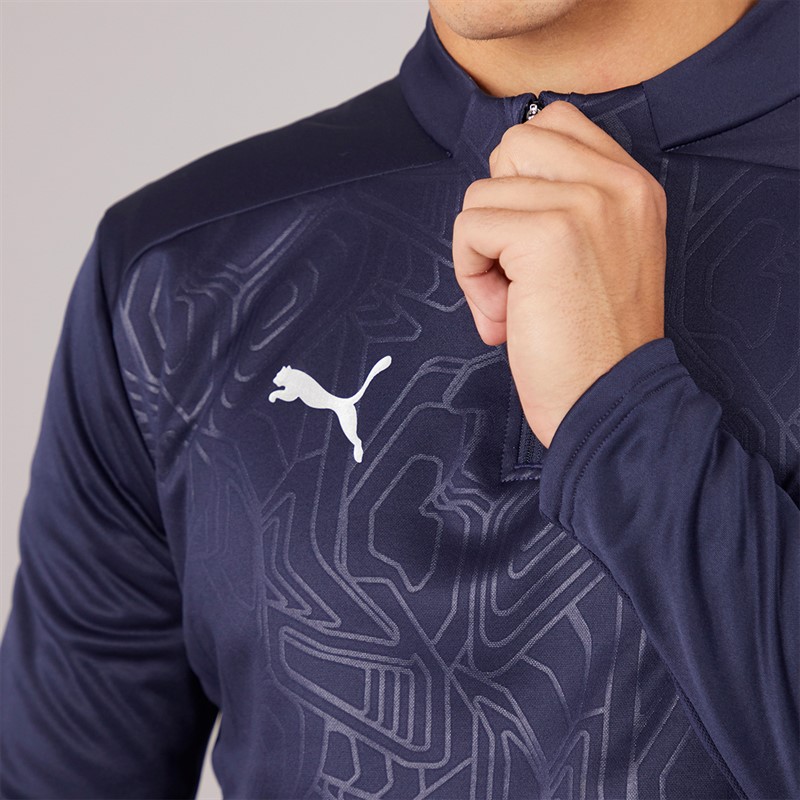Mens Teamfinal Warm Top Navy 3 Mens Teamfinal Warm Top Navy