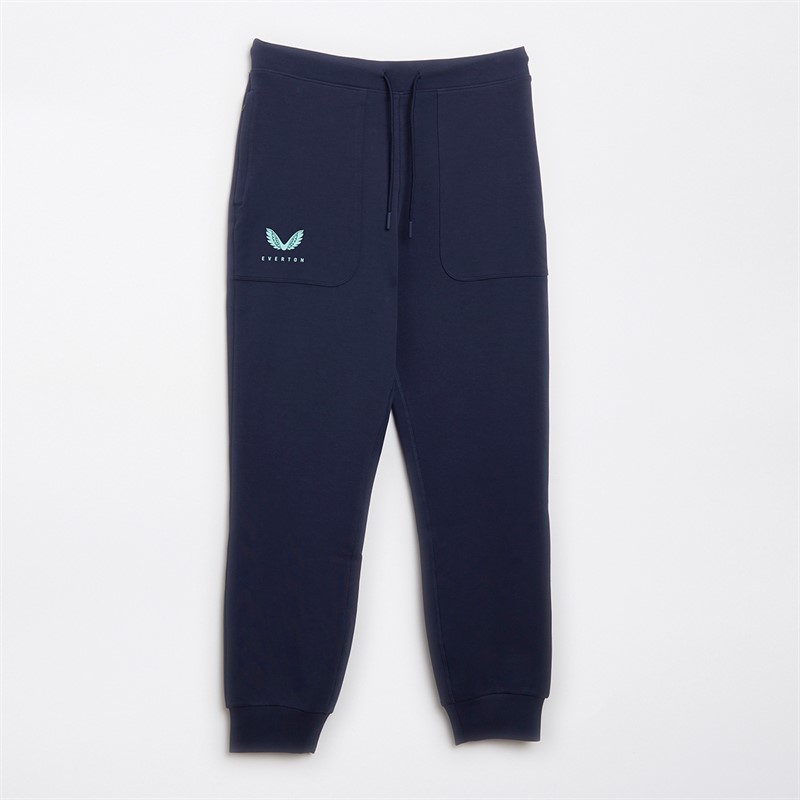 Mens EFC Everton Travel Pants Navy